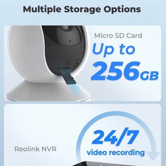 REOLINK Home Security Camera System HD Plug-in Indoor WiFi Camera (1) - Picture 4 of 4